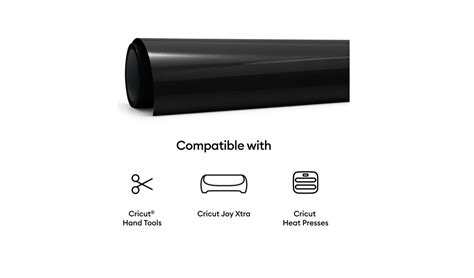 2010399 - Cricut Smart Iron-On Joy Xtra 24,1x61cm (Black)